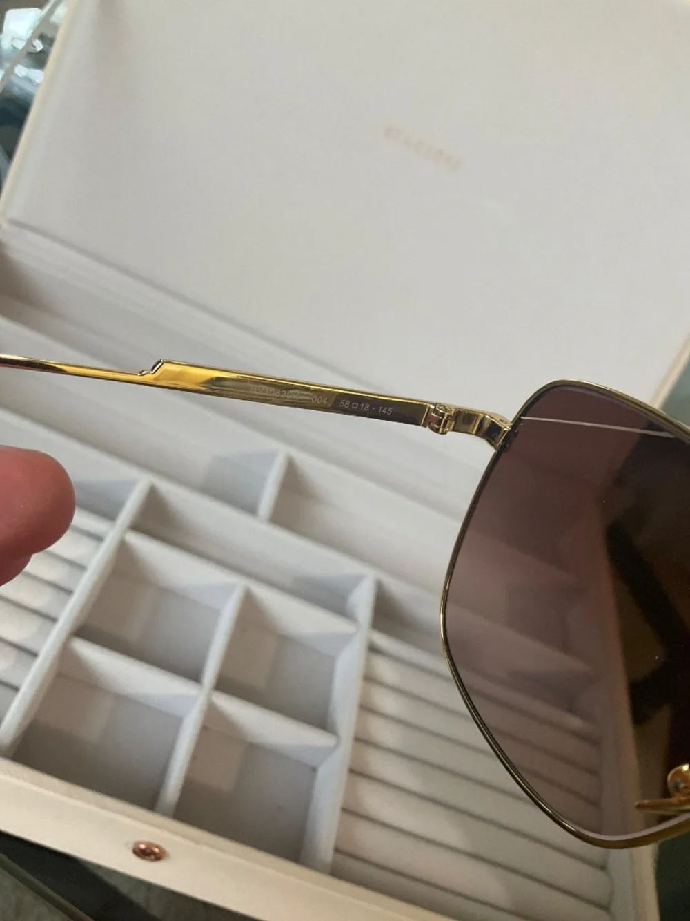 BOTTEGA VENETA SUNGLASSES UNISEX GOLD BV0305SA-001